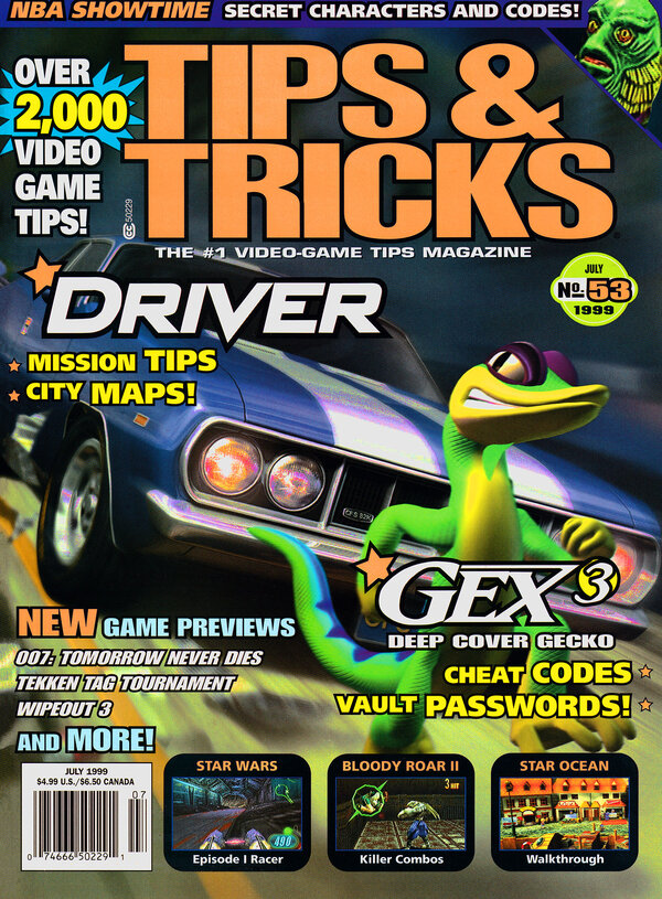 Tips & Tricks Issue 053 (July 1999) cover